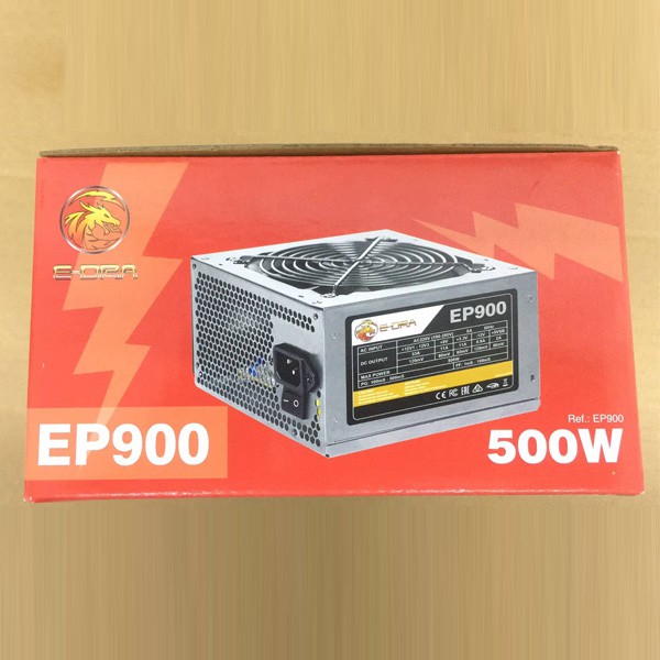 Nguồn máy tính Edra EP900 Fan 12 - có hộp box