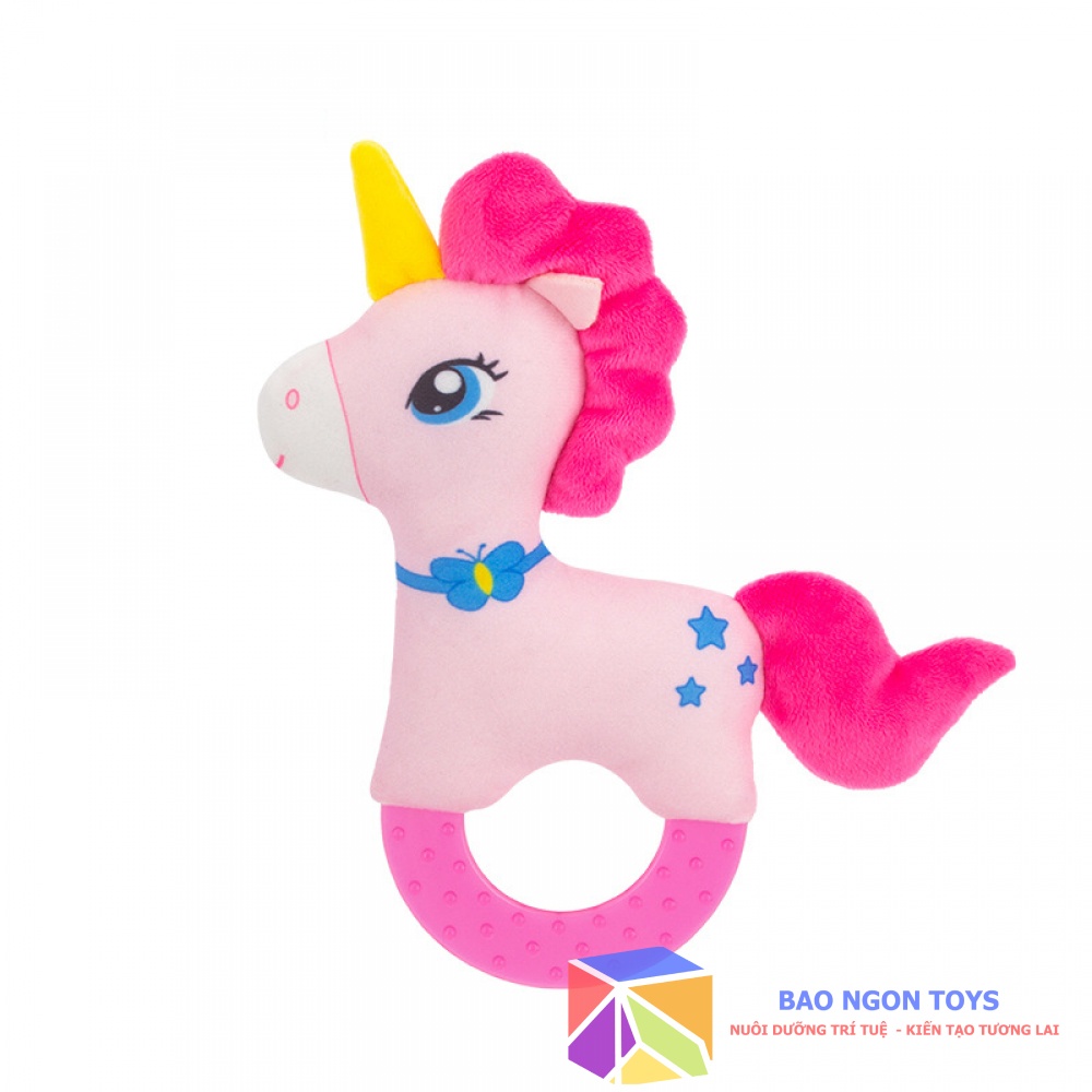 ĐỒ CHƠI XÚC XẮC GẤU BÔNG KÈM GẶP NƯỚU GIÚP BÉ PHÁT TRIỂN GIÁC QUAN VÀ KHẢ NĂNG CẦM NẮM - BAO NGON TOYS - DV62