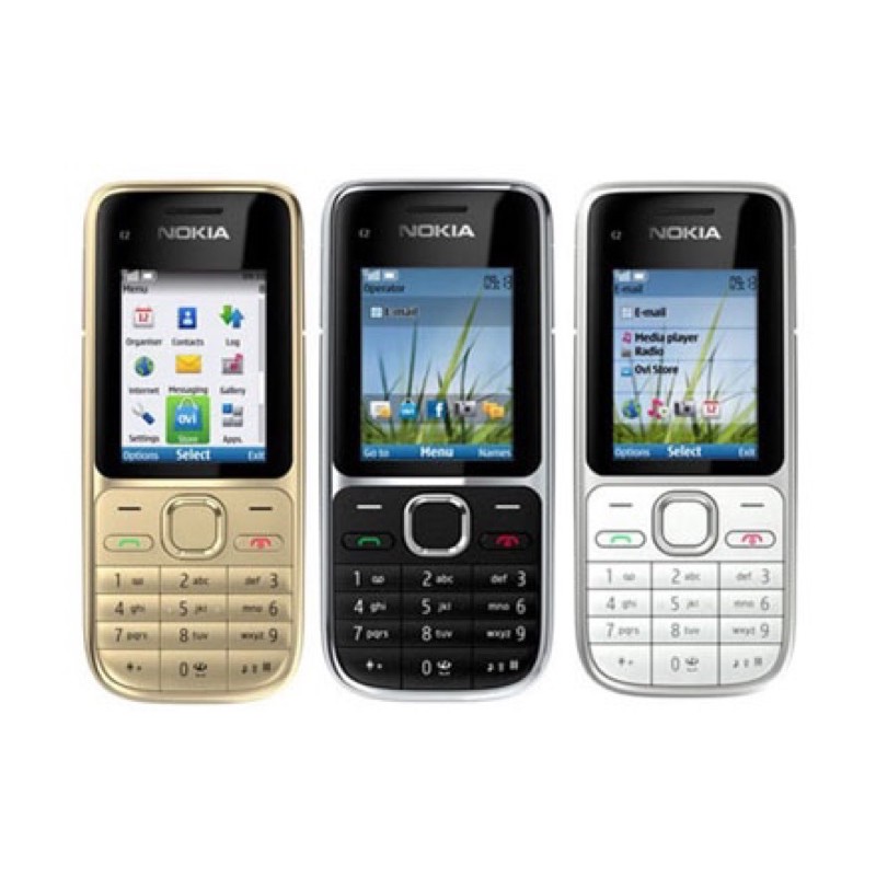 ĐIỆN THOẠI NOKIA C2-01 Chính hãng [ Khuyễn mãi  ] - Bảo hành 12 Tháng - Nokia C2-01 - Phụ Kiện : Máy , Sạc, Pin