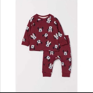 Bộ nỉ Mickey đỏ