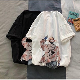 (HÀNG THANH LÝ) Áo Thun Unisex Luffy (One Piece)