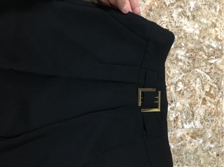 Quần baggy đai vuông công sở