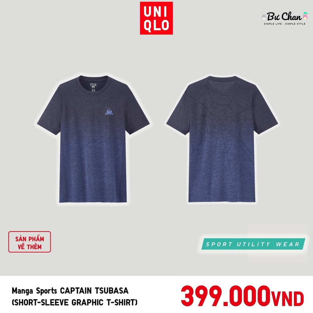 Áo Thể Thao UNIQLO Nam Dry-Ex x Marvel Crew ❤️ (UNIQLO Nhật Chính Hãng)