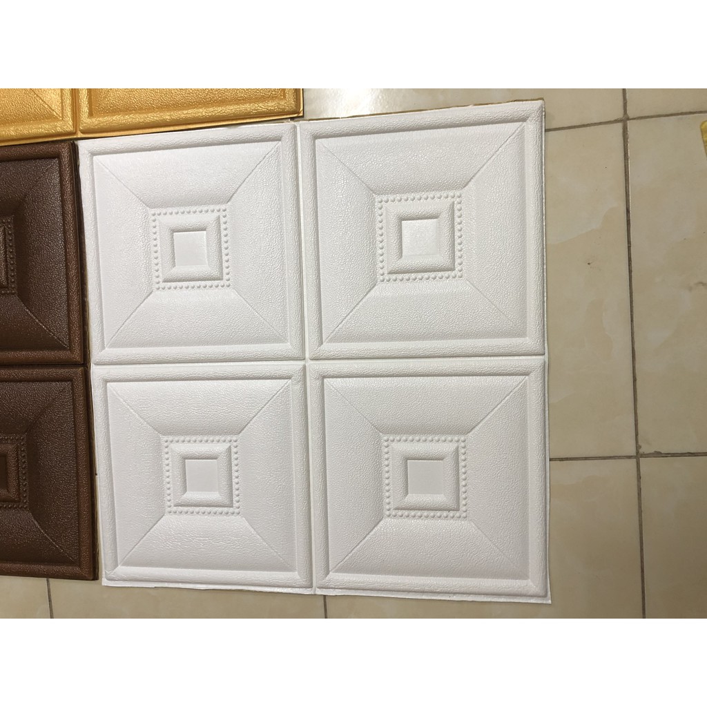 XỐP DÁN TƯỜNG - DẢ DA LOẠI 1 KHỔ LỚN 60 X 60 CM