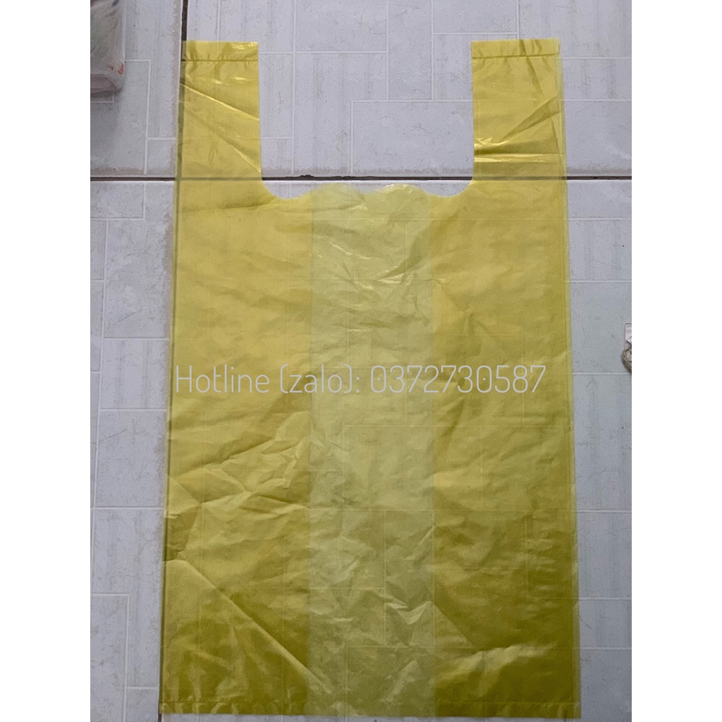 Túi xốp pe bóng mỡ màu 2 quai đủ size