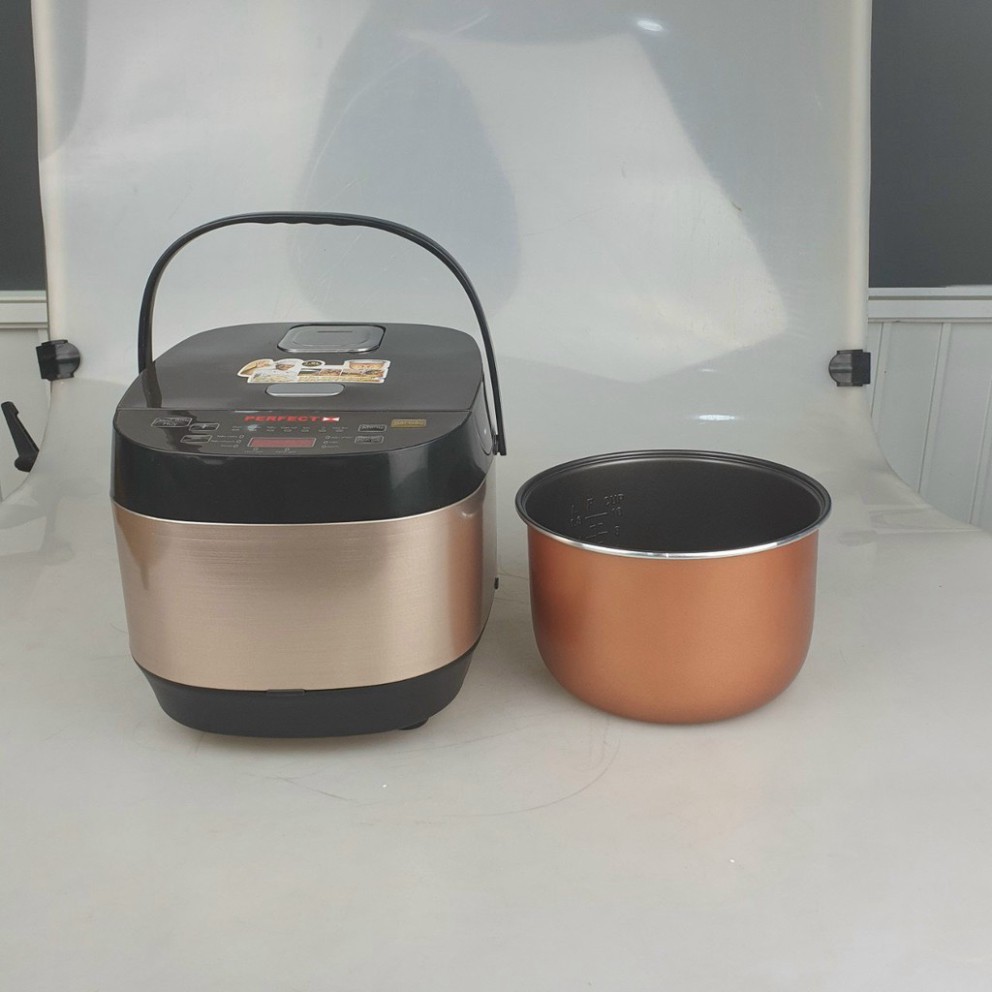 Nồi Cơm Điện Tử Perfect 1.8 Lít PF-C308 - Công Suất 900W - Bảo Hành 12 Tháng  Tặng 10 khăn lau bếp