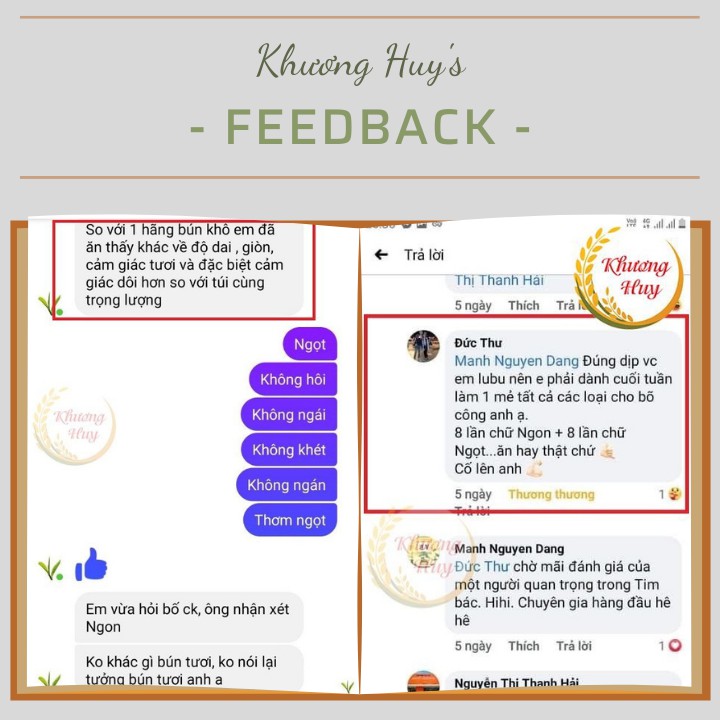 [BÚN SẠCH] Bún Khô Rau Ngót Khương Huy- Hộp 300g | BigBuy360 - bigbuy360.vn
