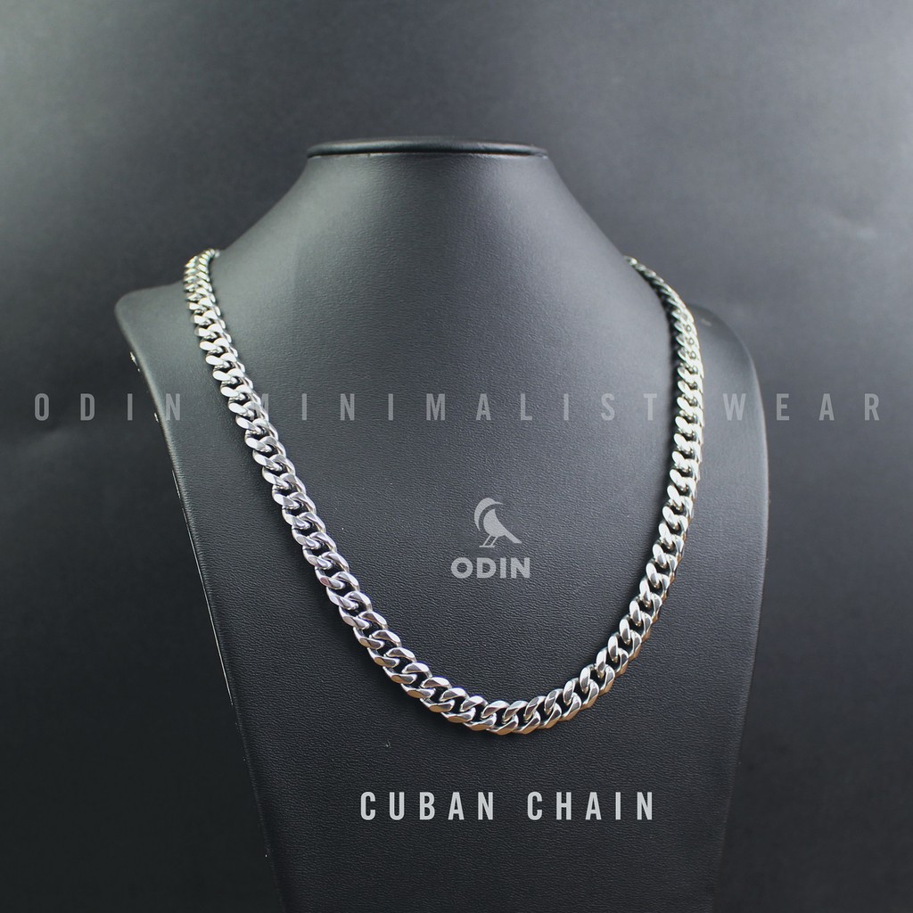 Vòng cổ Chain Titanium - Thép Titan KHÔNG GỈ