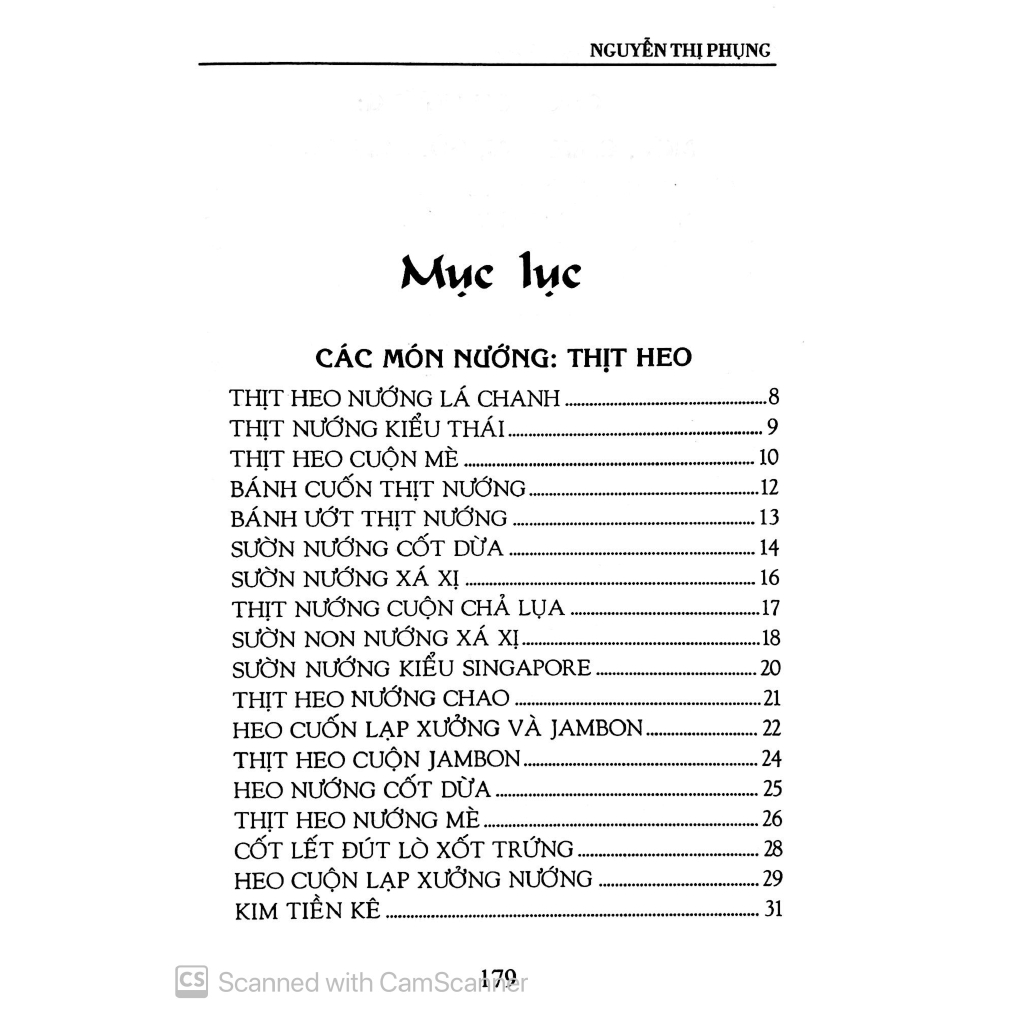 Sách - Các Món Nướng Thông Dụng