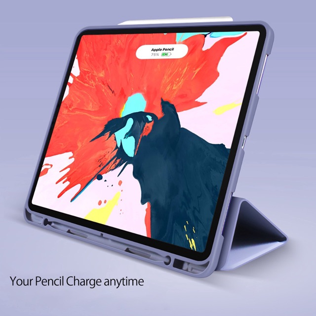 [Bản cao cấp] Bao da ipad siêu chống sốc Flip Cover case ốp có khay khe bút - 10.2/10.5 Pro 11/12.9 inch Air 4 (AB01) | BigBuy360 - bigbuy360.vn