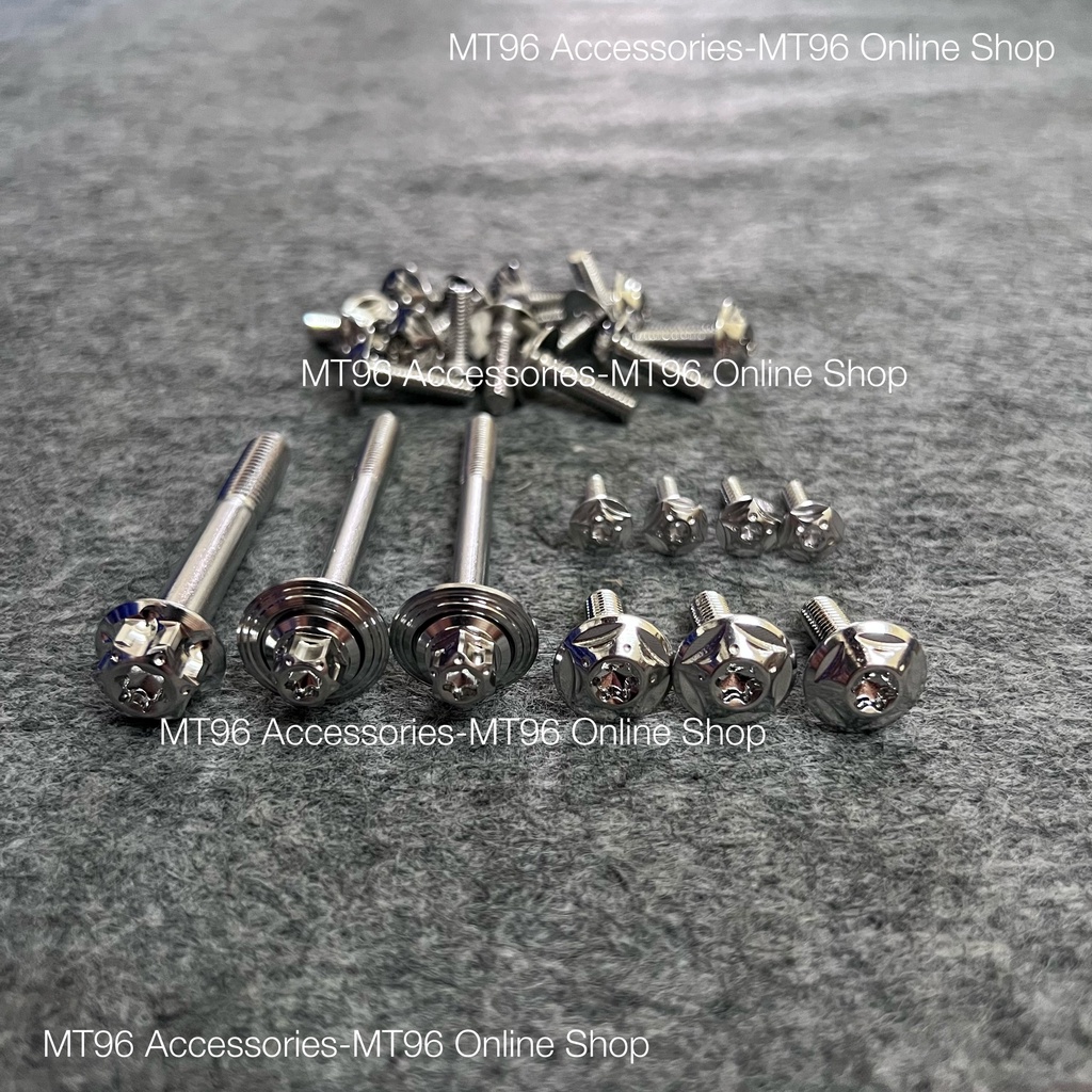 Bộ Ốc Dàn Áo Salaya Cho Xe Dream Chuẩn Inox304 Siêu Bóng (Có Bảo Hành)