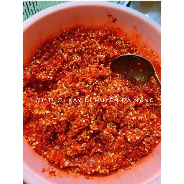 Ớt tươi xay dì Huyền  - Giá gốc không qua trung gian