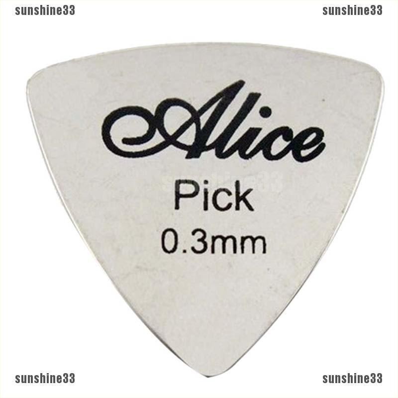 Phím gảy đàn guitar kích thước 0.3mm bằng kim loại chất lượng cao