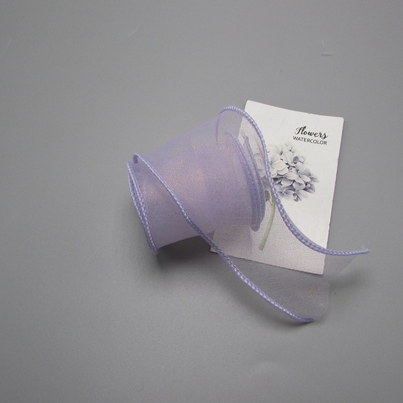 Cuộn dây ruy băng lưới gợn sóng trang trí quần áo DIY