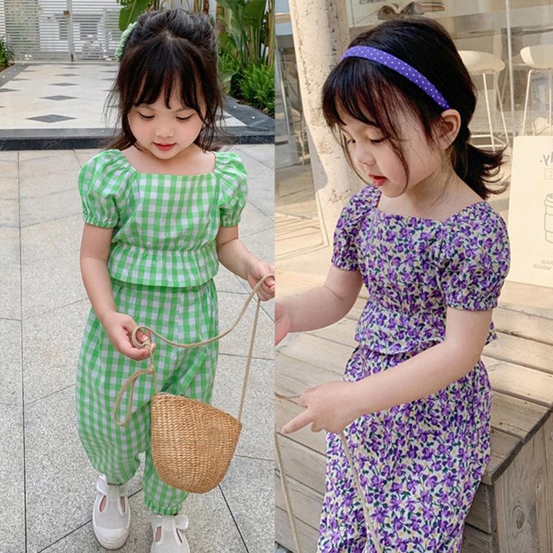 Set Đồ 7 Chi Tiết Thời Trang Xinh Xắn Cho Bé Gái