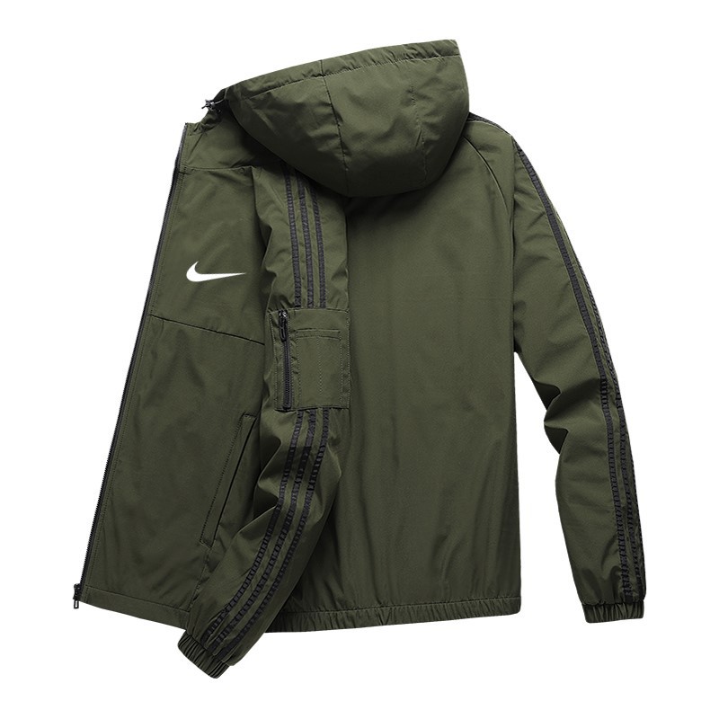 Nike Áo Khoác Thể Thao Có Mũ Trùm Đầu Thời Trang Dành Cho Nam Giới