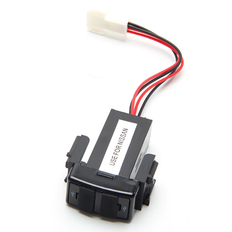 Củ sạc nhanh 2 cổng USB 2.1A 5V cho xe hơi Nissan teana