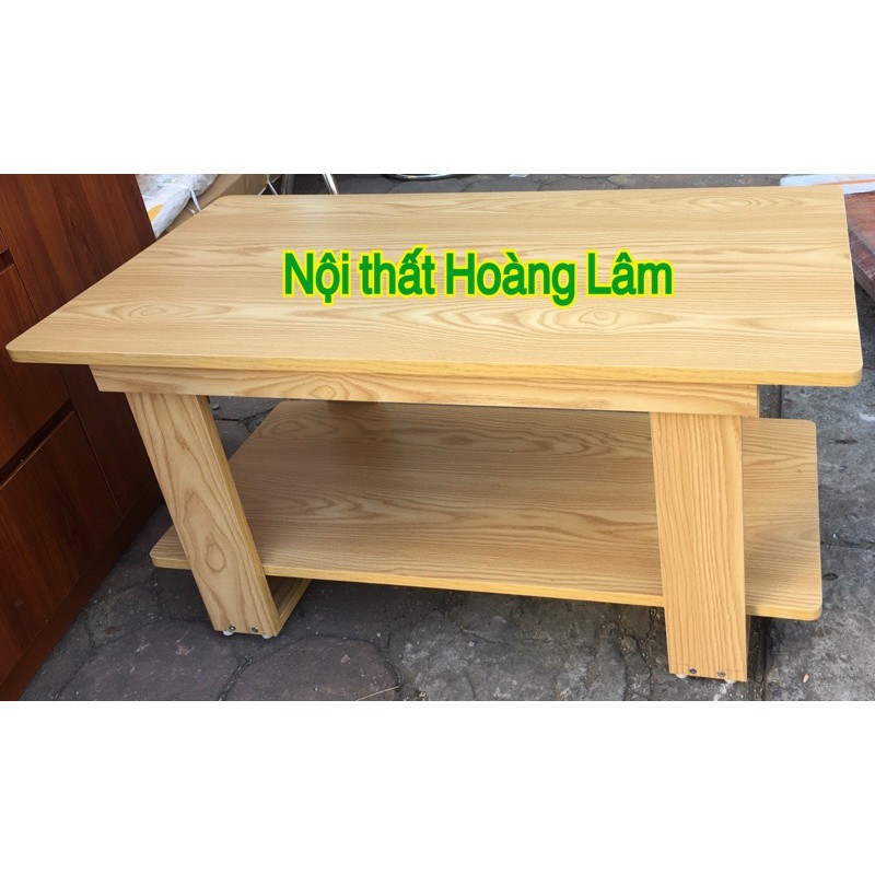 [Mã LIFEBKA5 giảm 10% tối đa 1 Triệu đơn 500k] Bàn trà 2 tầng chân chữ U cao 50 cm