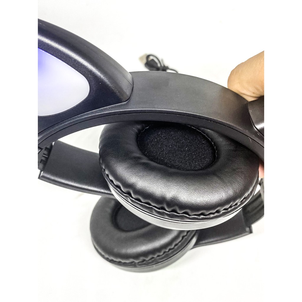 Tai Nghe Mèo Chụp Tai Bluetooth, Headphone Tai Mèo Dễ Thương Có Mic,Âm Bass Mạnh Mẽ Và Dung Lượng Pin Khủng 400mAh | BigBuy360 - bigbuy360.vn