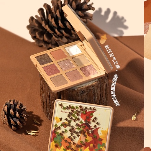 [Hàng mới về]Bảng Phấn Mắt 9 Màu GOGO TALES sóc