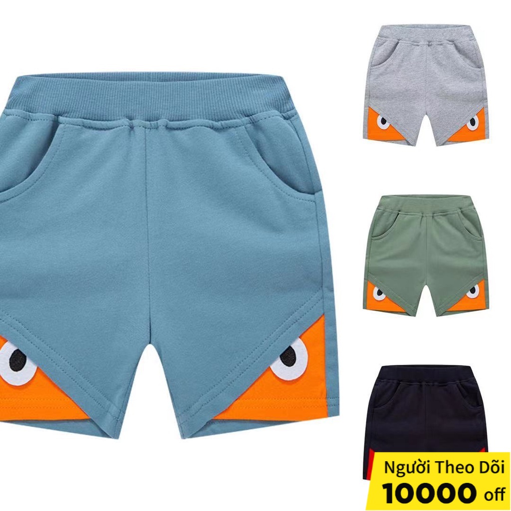 Quần đùi SOFFNY cotton thời trang xuân hè đi biển đáng yêu dành cho bé trai