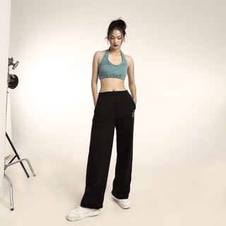 Quần ERRORIST sweat pant ống rộng trắng/đen