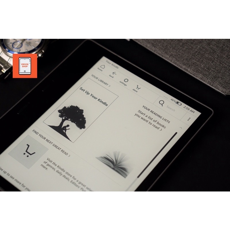Máy đọc sách Kindle Oasis 2 used - Chính hãng - Bảo hành 9 tháng