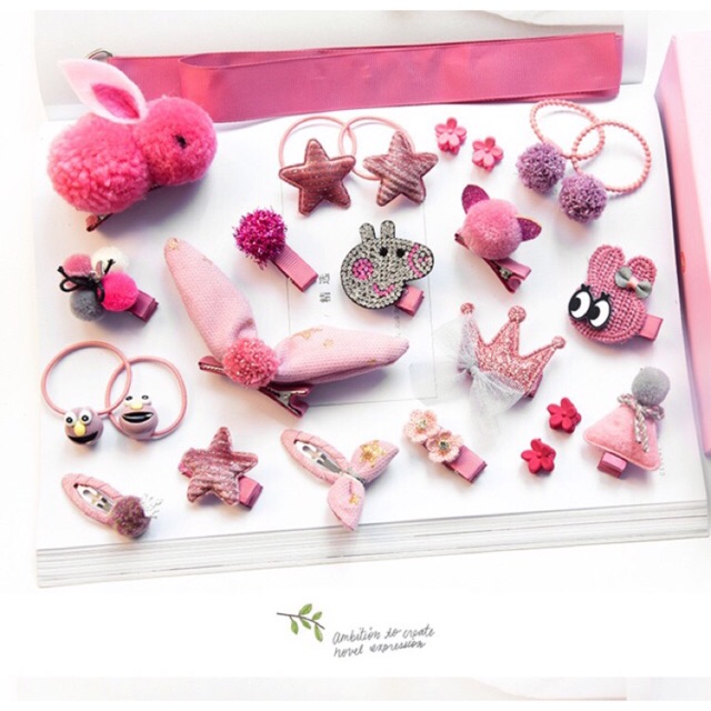 Bờm handmade và kẹp tóc cho bé !
