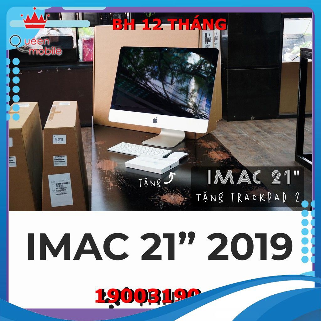 [Trả góp 0% LS] MRT32/MRT42 SA/A - iMac 4K 21" 2019 chính hãng Full VAT