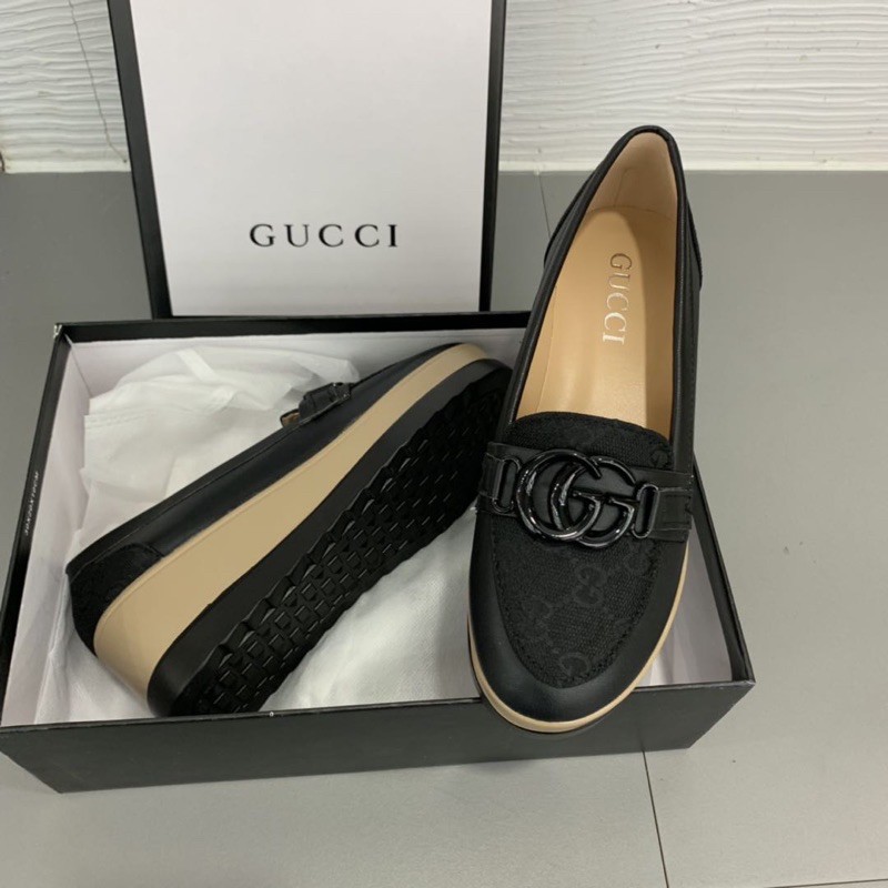 Giày gc vân chìm đế xuồng tag đen fullbox