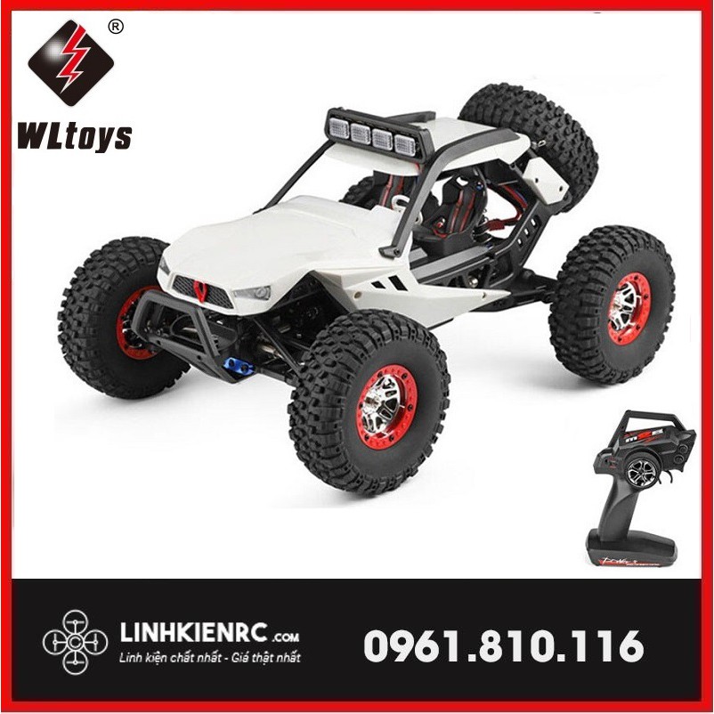 Siêu Xe Ô Tô Địa Hình Điều Khiển Từ Xa Tốc Độ Cao WLtoys 12429 40km/H 1/12 2.4G 4WD 40km/h