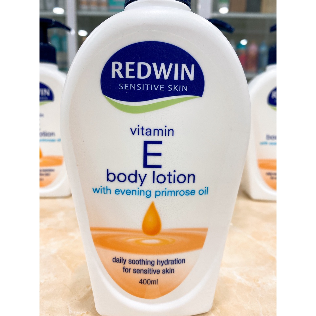 Sữa Dưỡng Thể Redwin Vitamin E Body Lotion With Evening Primrose Oil 400ml