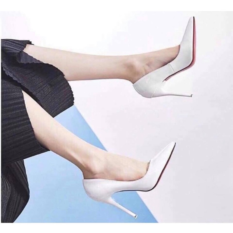 Giày Dép Bít Mũi Cao Gót Nhọn 9P, 11P - Hàng  Cao Cấp - Full Size 34-40