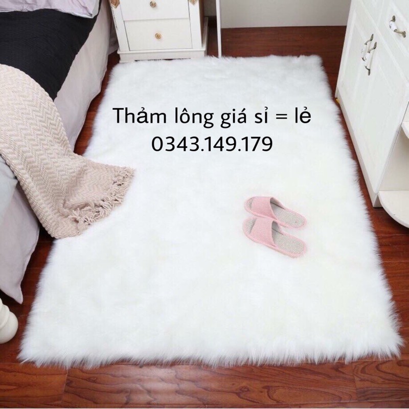 Xưởng Thảm Lông Sài Gòn - Kho Thảm Giá Sỉ - Đủ Màu