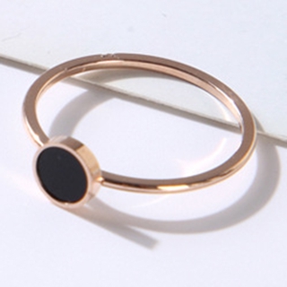 Nhẫn Tròn Mạ Vàng 18k