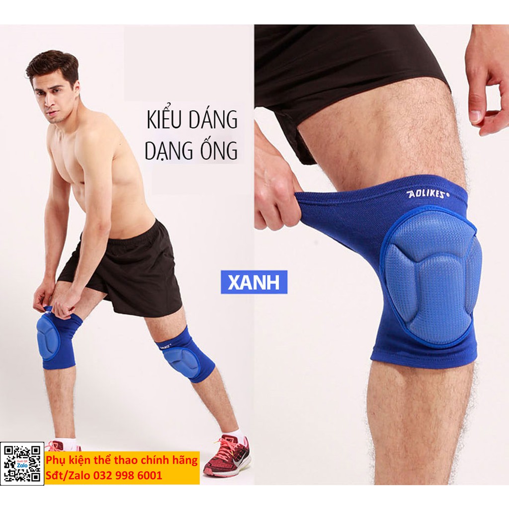 Băng đầu gối có đệm thể thao Aolikes 0219 siêu êm  chinhhang