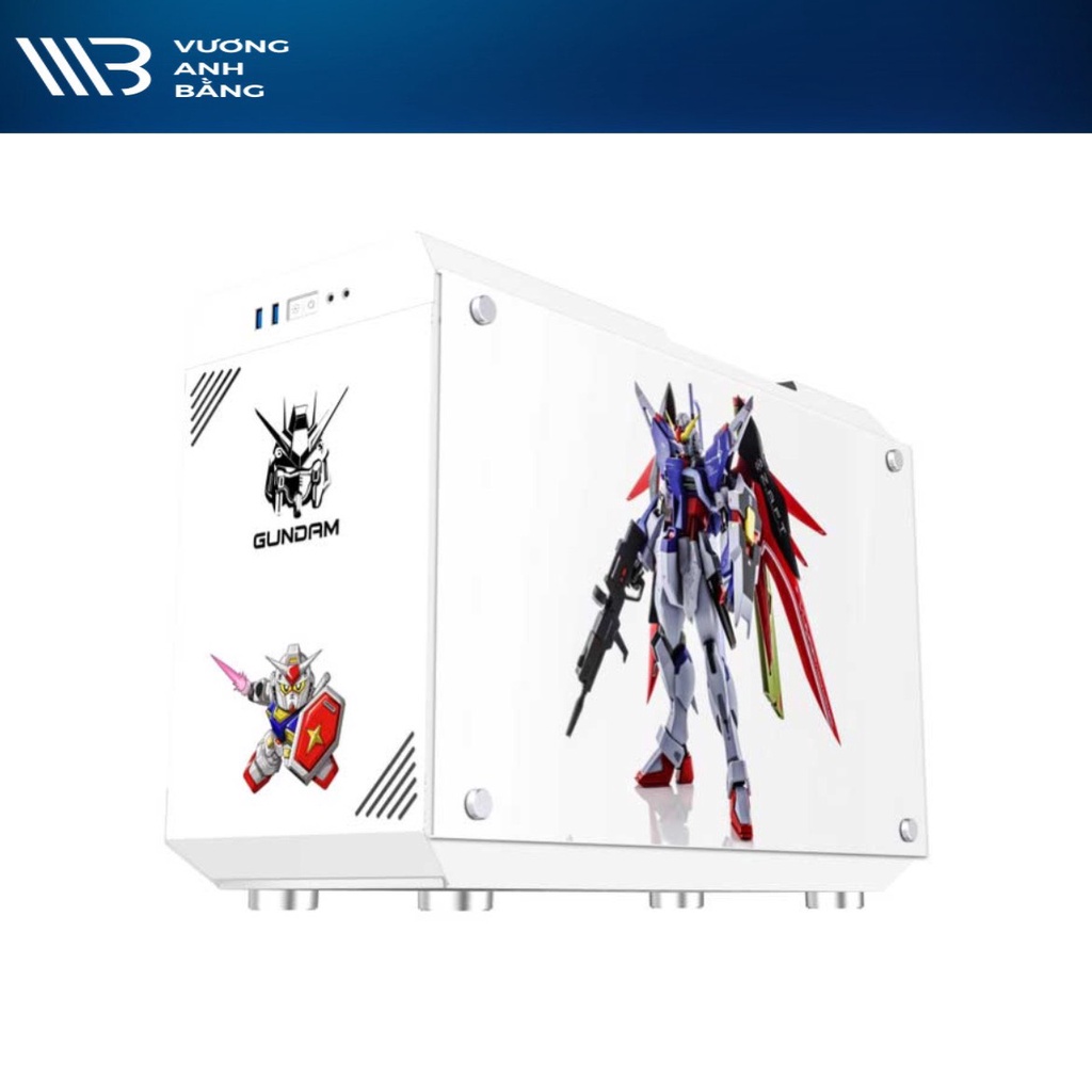 Thùng máy Case Xigmatek X3 Gundam – Premium Gaming M-ATX (EN48489)