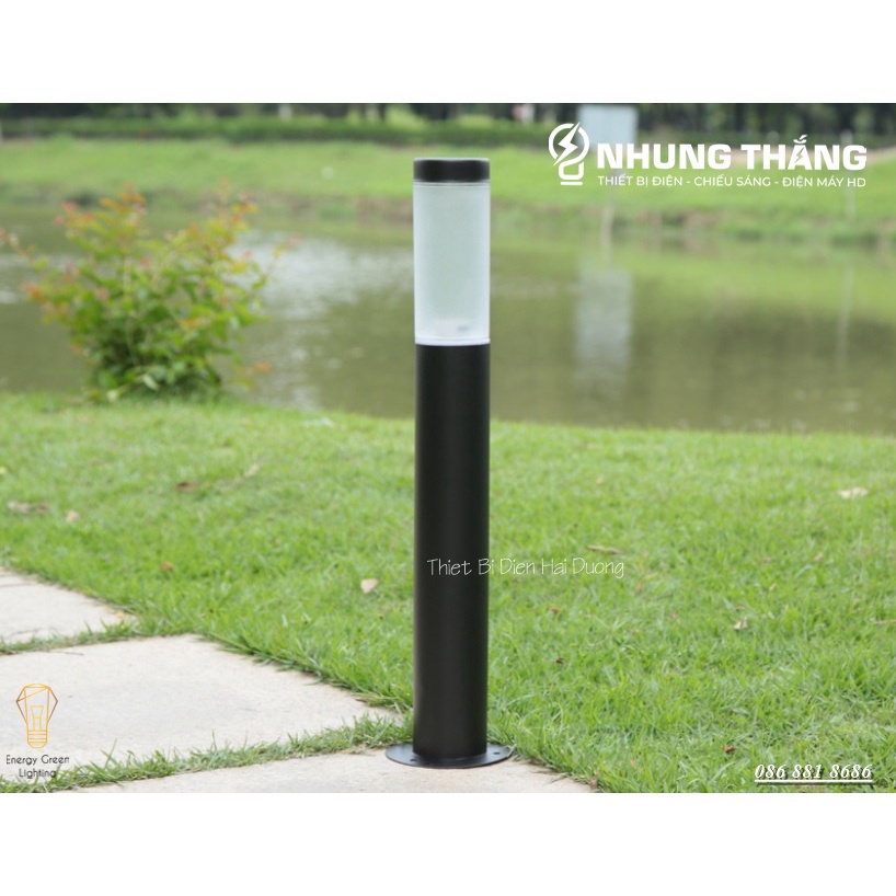 Đèn Cột Trang Trí Sân Vườn DSV-1160 Chống Nước - Chiều Cao 100cm - Cắm Điện 220V - Kèm Bóng G45 - Bảo Hành 1 Năm