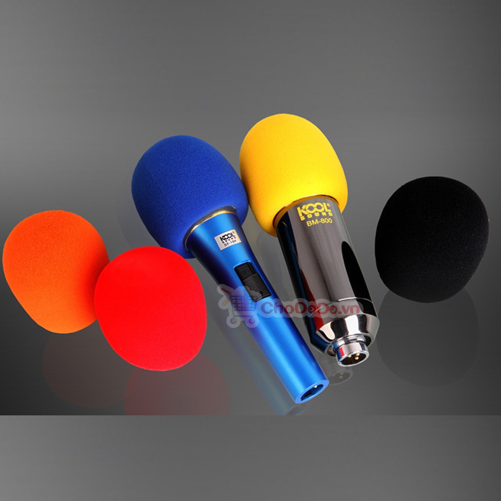 [✔️LOẠI 1] Đầu Bọc Micro Karaoke Chống Bụi Bẩn ✔️Dùng được cho nhiều loại Micro