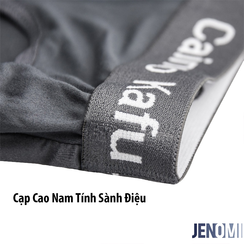 Hộp 4 Quần Lót Tam Giác Thun Lạnh Cao Cấp Dành Cho Nam, Quần Sịp Veikucool