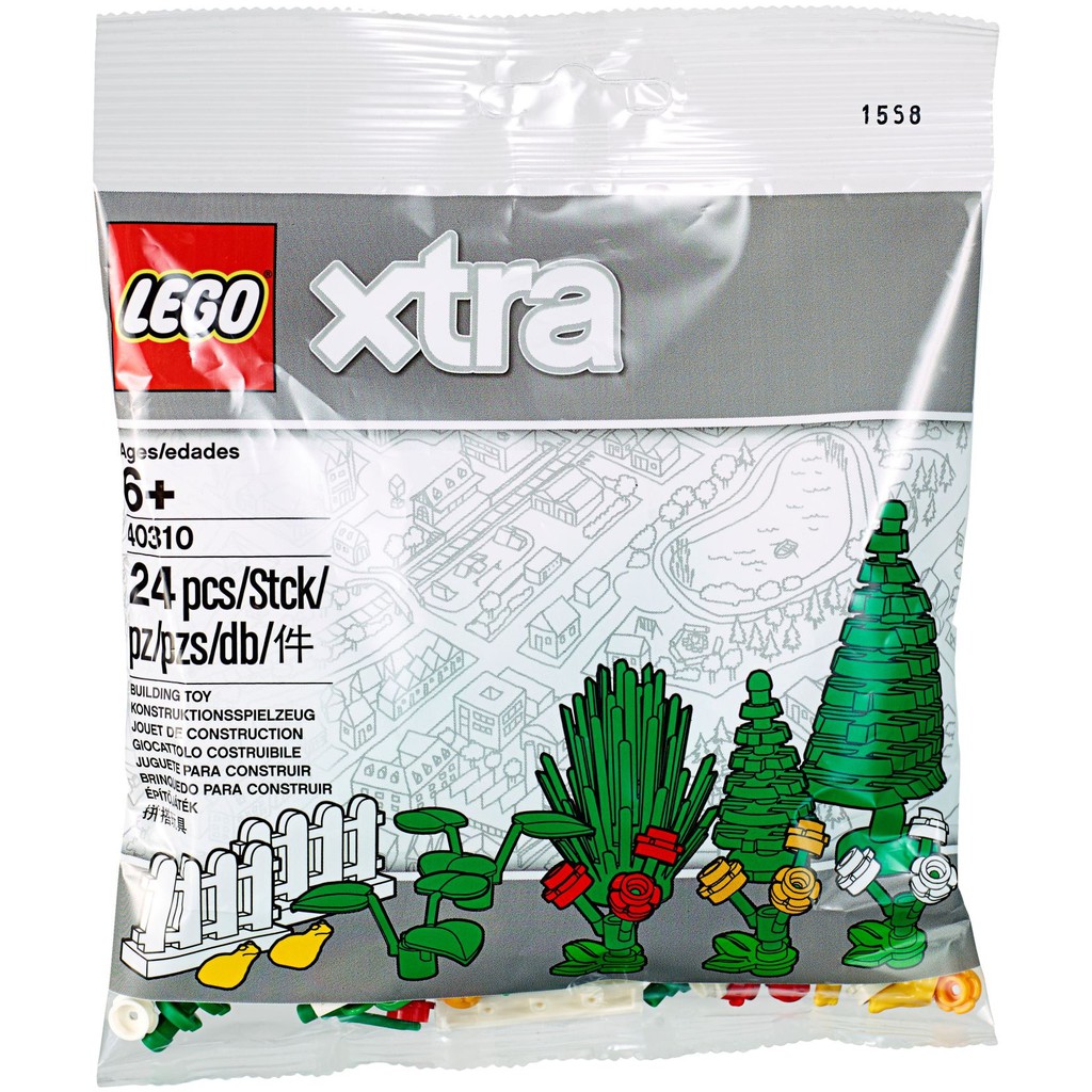 40310 LEGO Botanical Accessories - Phụ kiện cây hoa lá