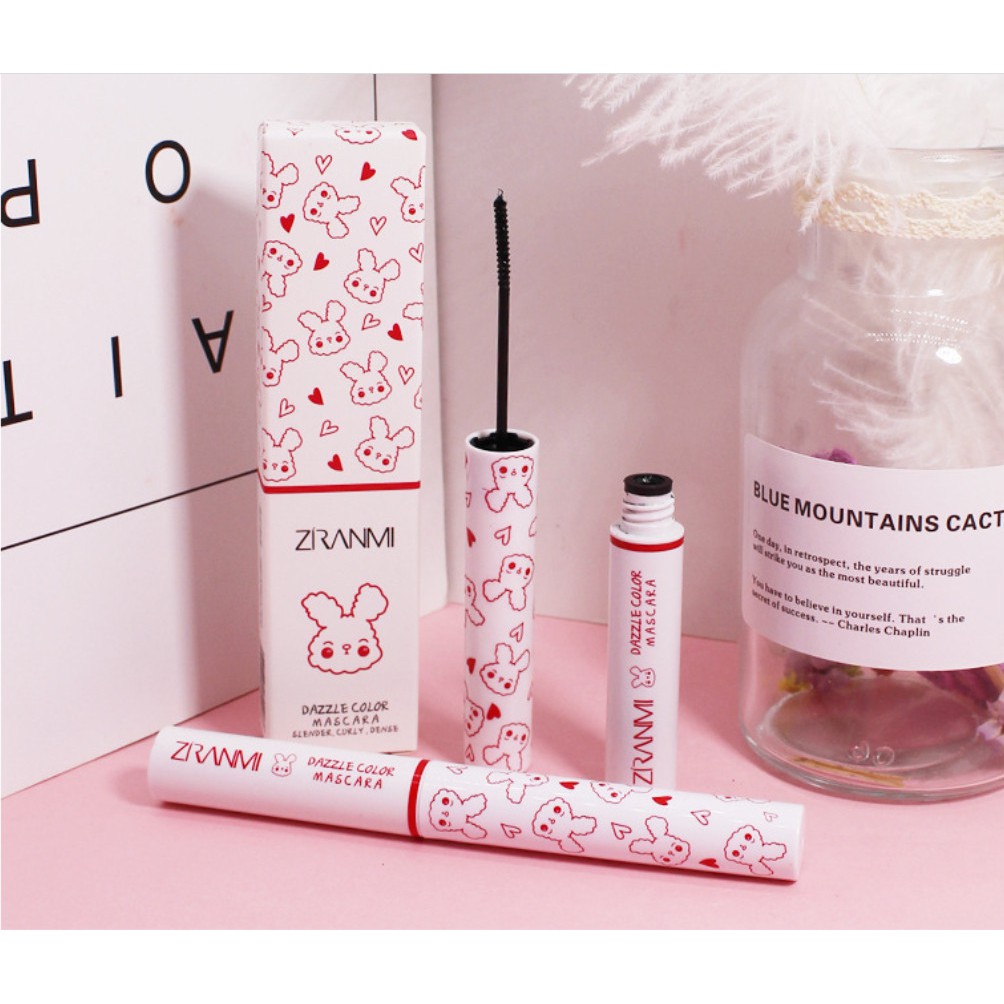 Mascara Siêu Vi ZIRANMI Thỏ Hồng Bunny Chính Hãng Nội Địa