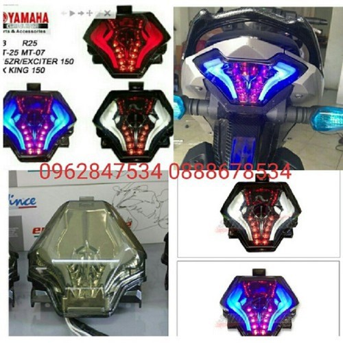 Đèn Hậu Exciter 150 tích hợp xin nhan - Vindecal BD