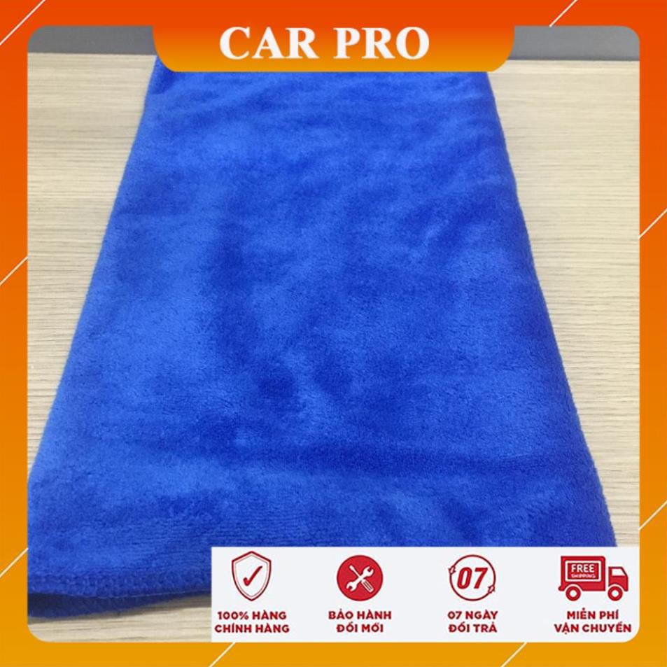 Khăn lau xe chuyên dụng Microfiber siêu thấm mềm mịn -khăn  30-70 - CAR PRO