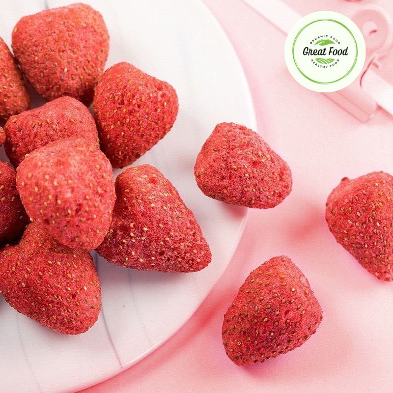 Dâu tây sấy lạnh Great Food - Gói 50gr & 100gr