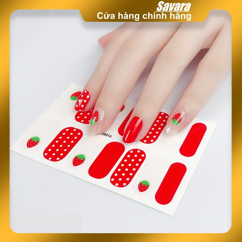 Hình dán móng 14 miếng Z/A016