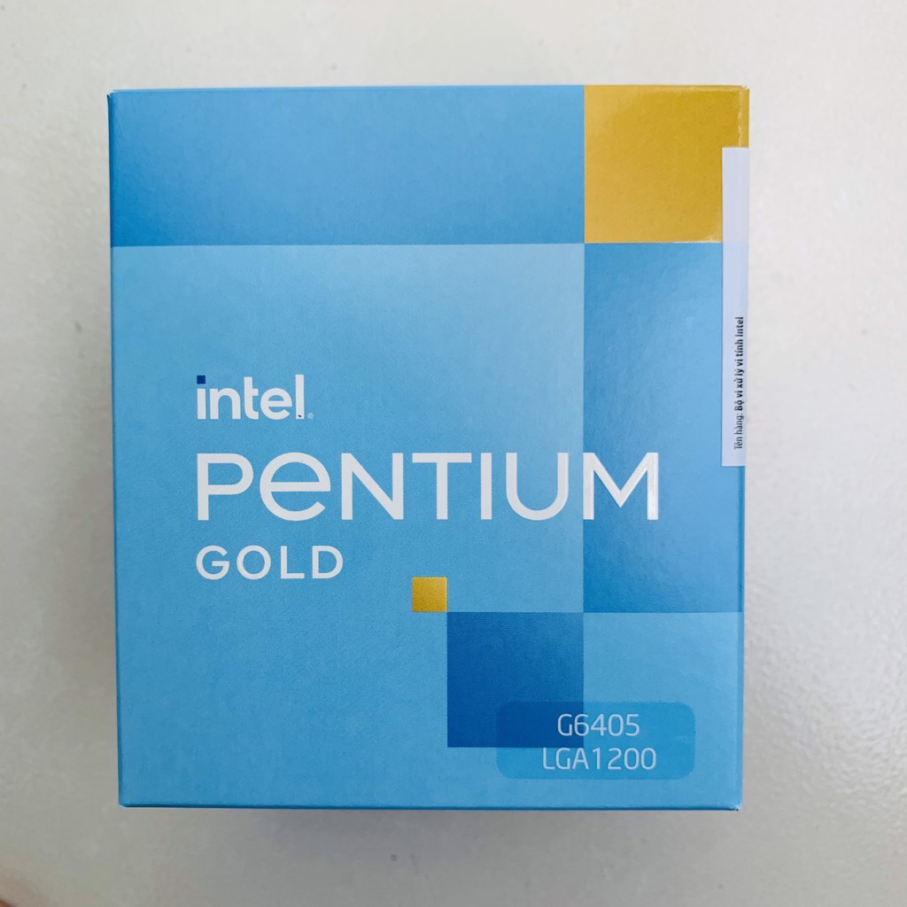 CPU Intel Pentium G6405 4.1GHz 4MB cache socket 1200 chính hãng Viết Sơn phân phối