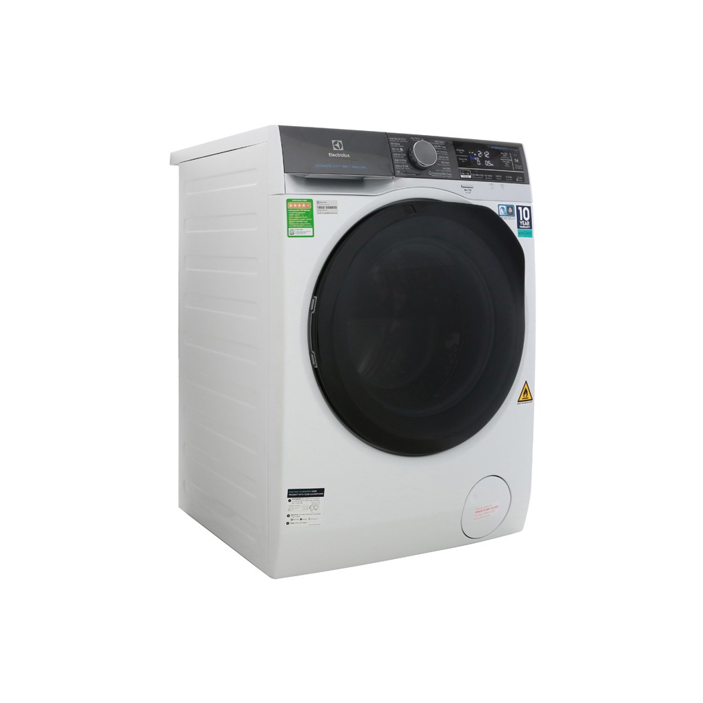 [Mã ELMALL100 giảm 100K đơn 5TR] Máy giặt 10kg + Sấy 7kg Electrolux EWW1042AEWA