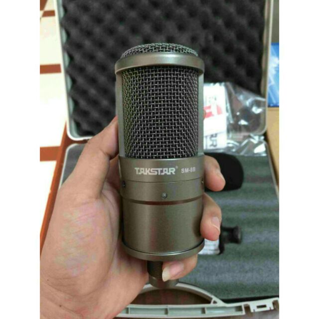 Combo livestream thu âm mic SM8B + Sound card ICON UPOD PRO