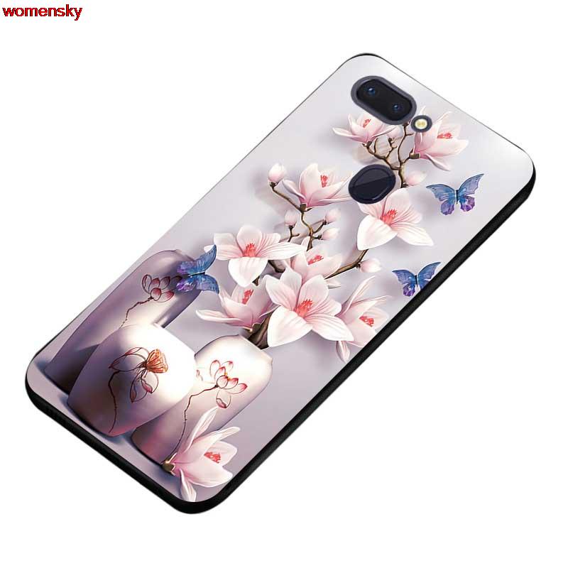 Ốp Điện Thoại Silicon Họa Tiết 2 Cho Oppo R15 R17 R19 F11 Realme 3 5 C2 C11 Reno Z 10X X Pro K3 A1K Lite